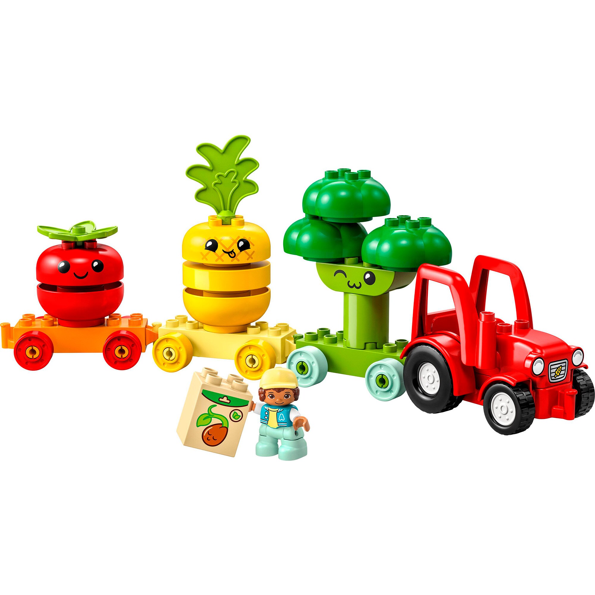 LEGO Konstruktionsspielzeug DUPLO Obst- und Gemüse-Traktor