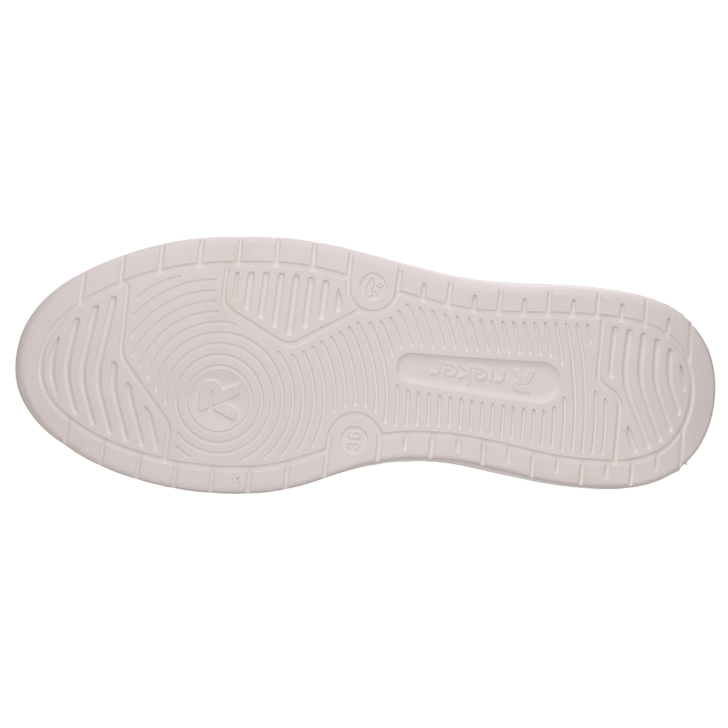 Rieker Sneaker silber/platin gold/silber/bronce