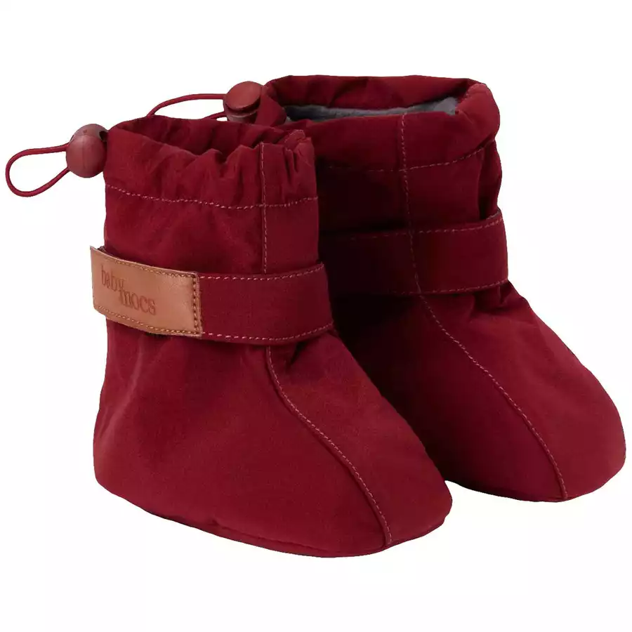 BabyMocs Schuhe Vegan burgundy