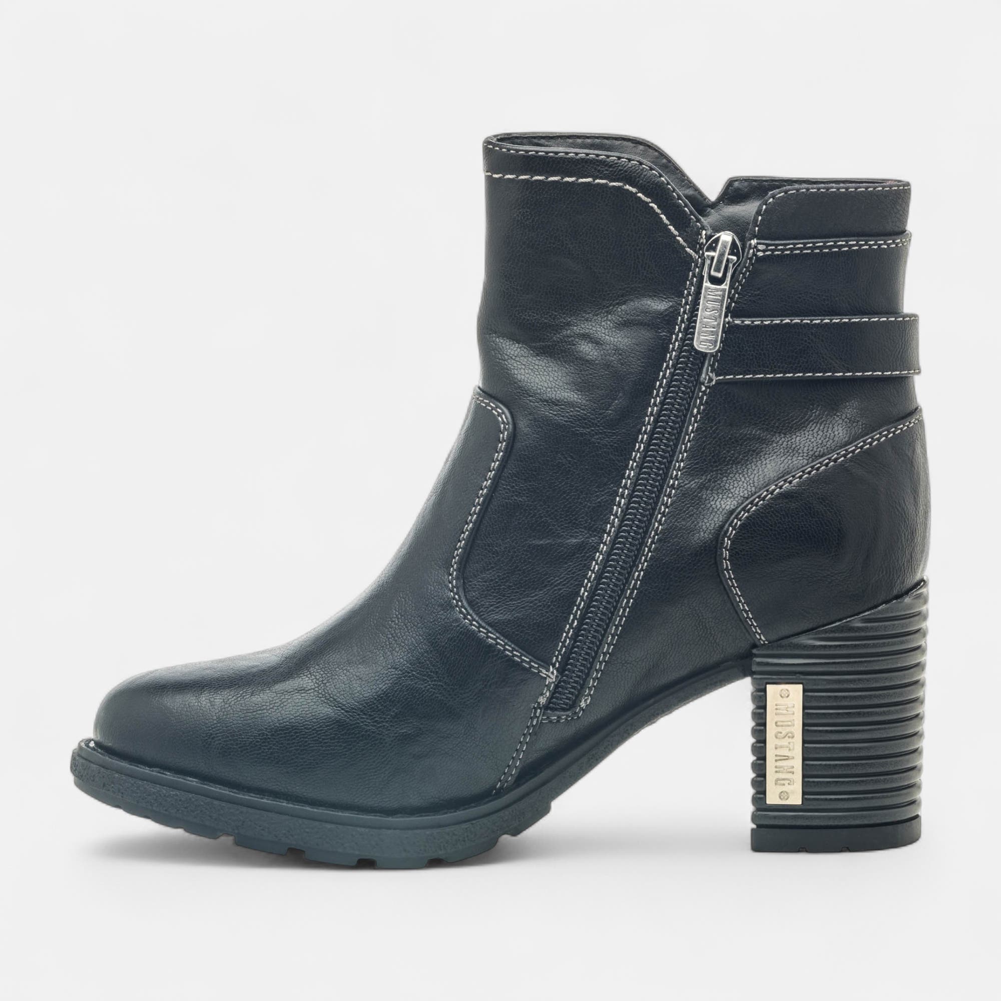 Boots à talon Femme noir