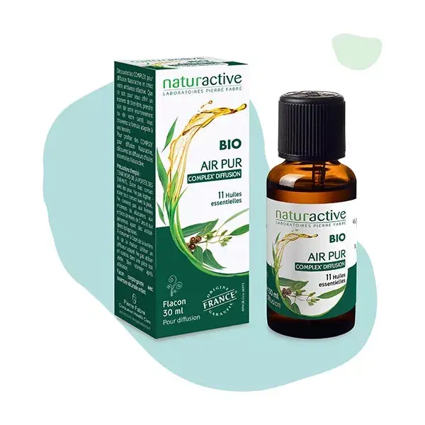 Óleos Essenciais Orgânicos Naturaactive Complex Pure Air 30ml
