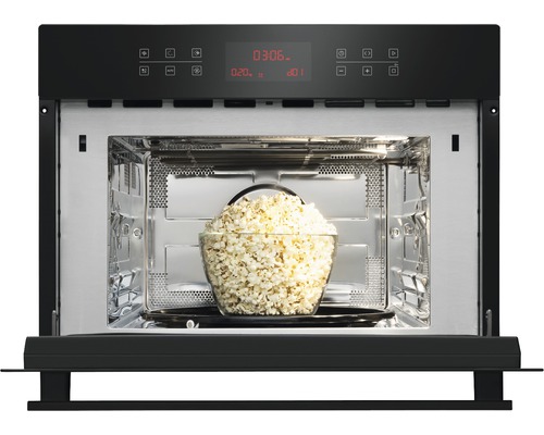 Compacte oven met magnetron Amica zonder kookplaat EBC 841 600 S, bruikbaar volume 44 l