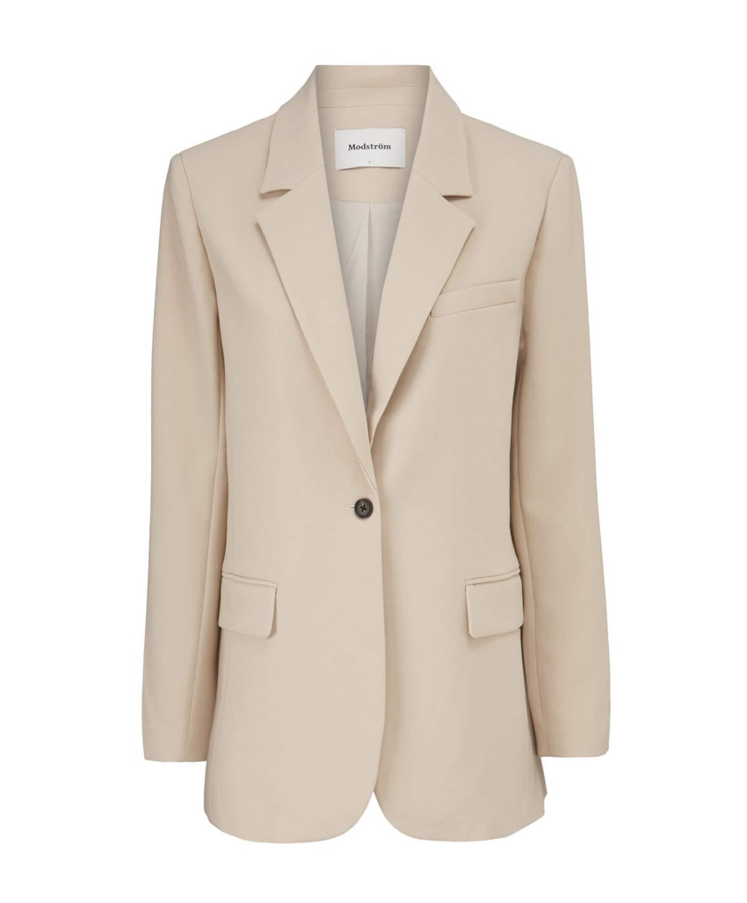 Modström Dames blazer beige