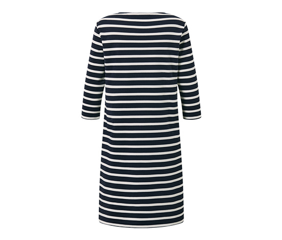 Gestreiftes Sweatkleid