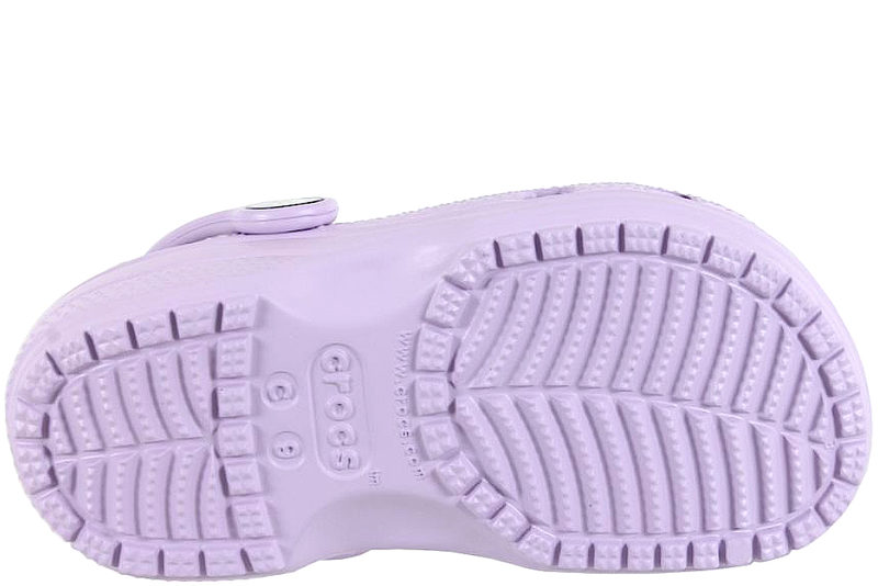 CROCS CLASSIC CLOGS I LAVENDELFARVET GUMMI
