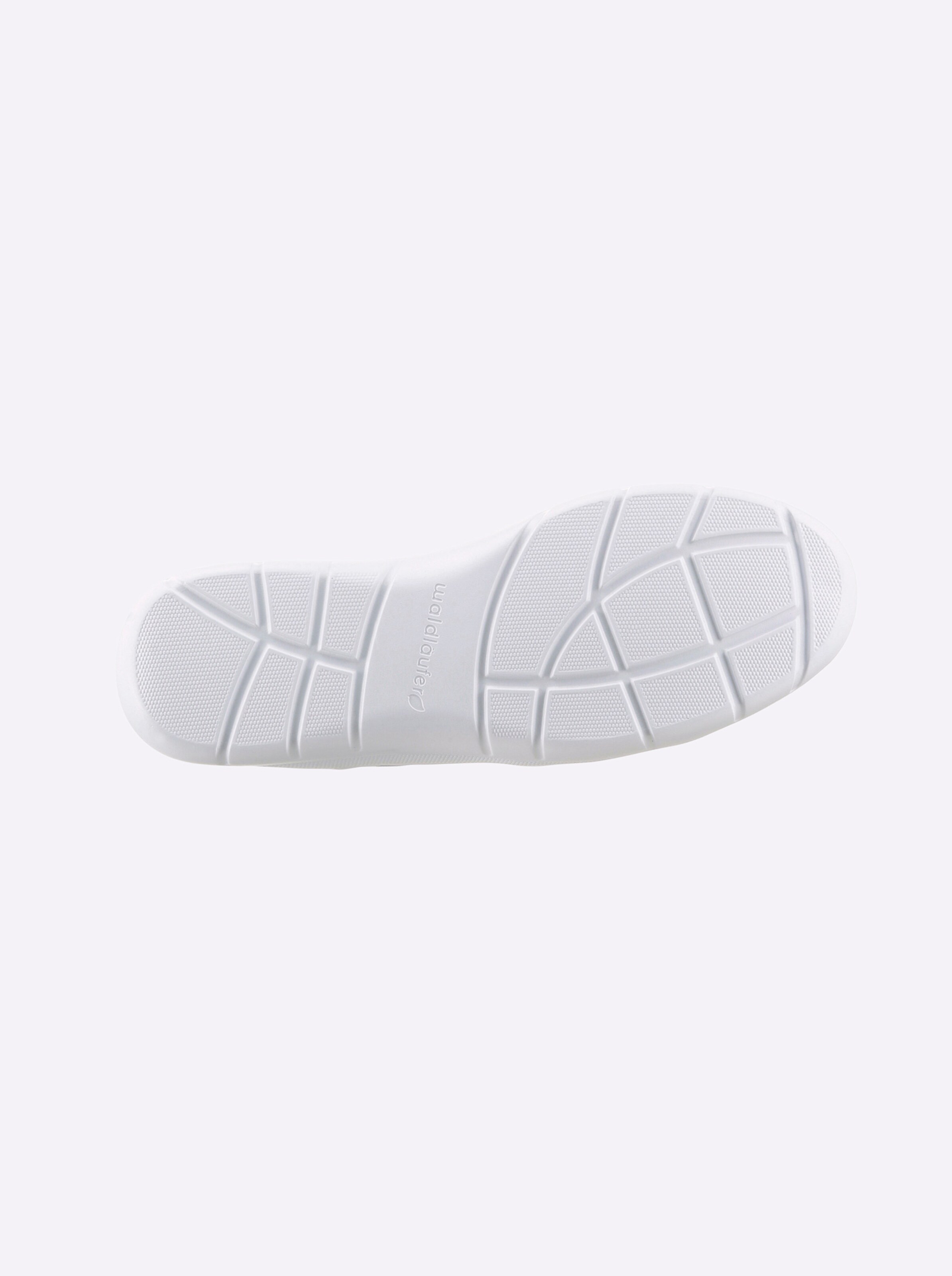 Waldläufer Slipper in silberfarben