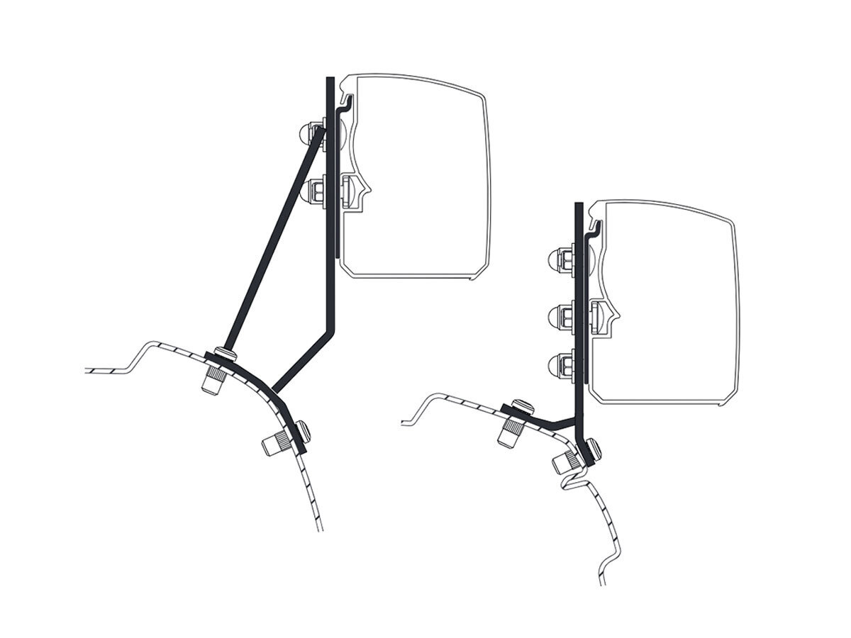 Thule adapter 3200 Custom V710/Transporter T7