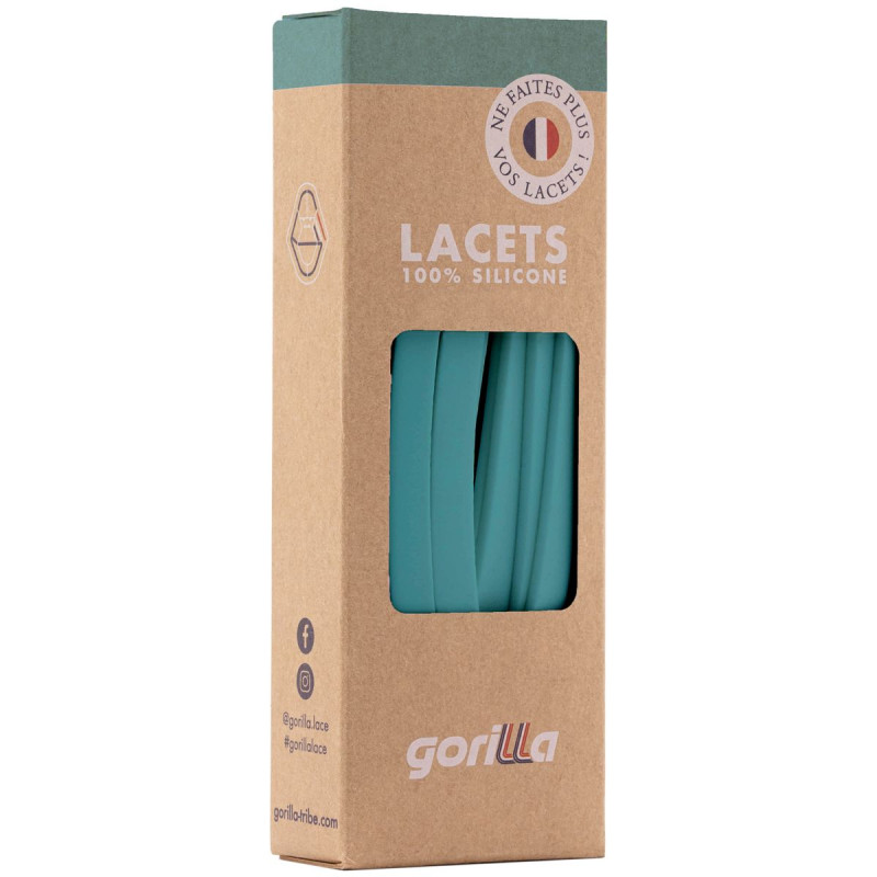 Gorilla Gorilla Lacets Larges Menthe
