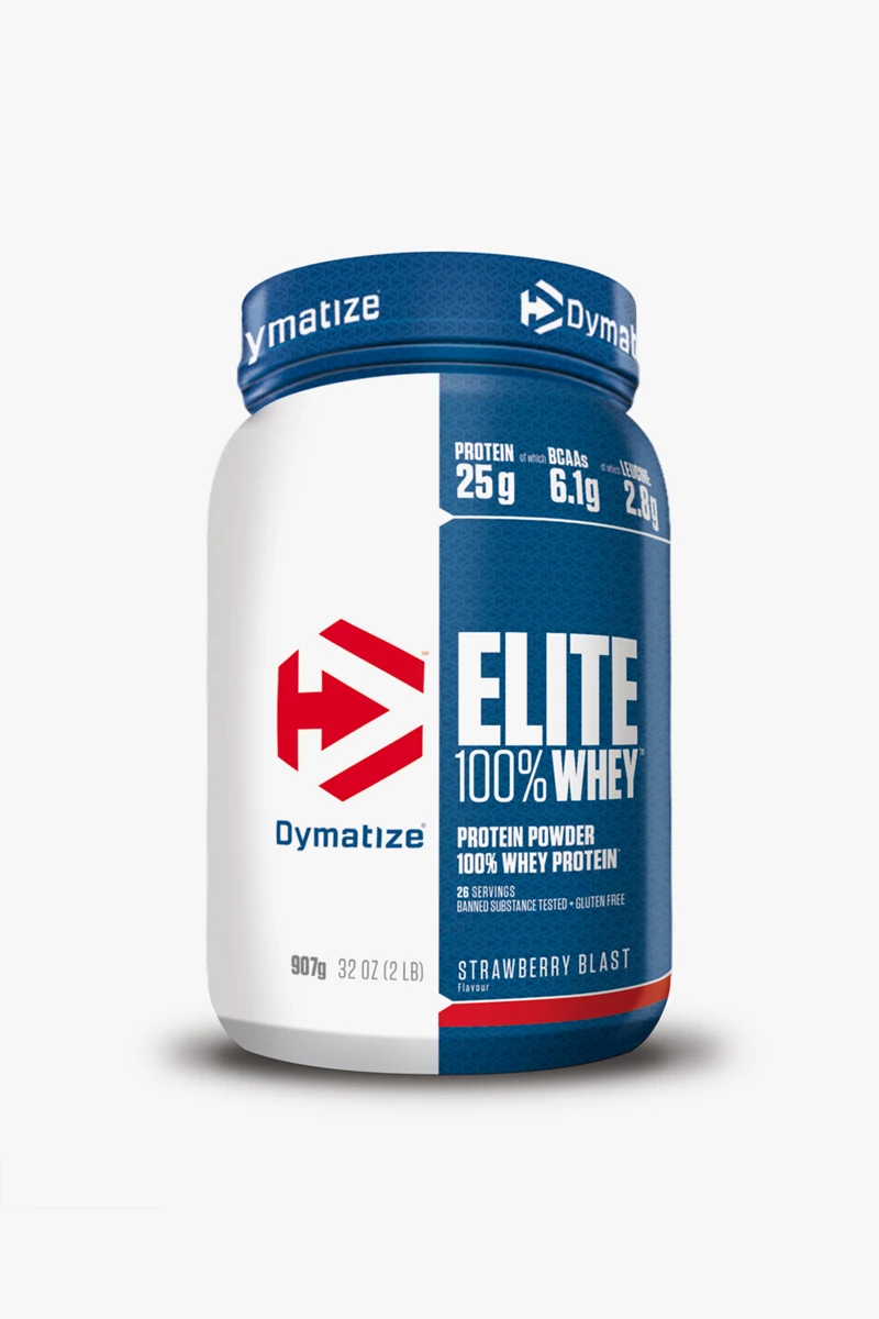 Dymatize Elite Whey Strawberry Blast 907g Proteinpulver