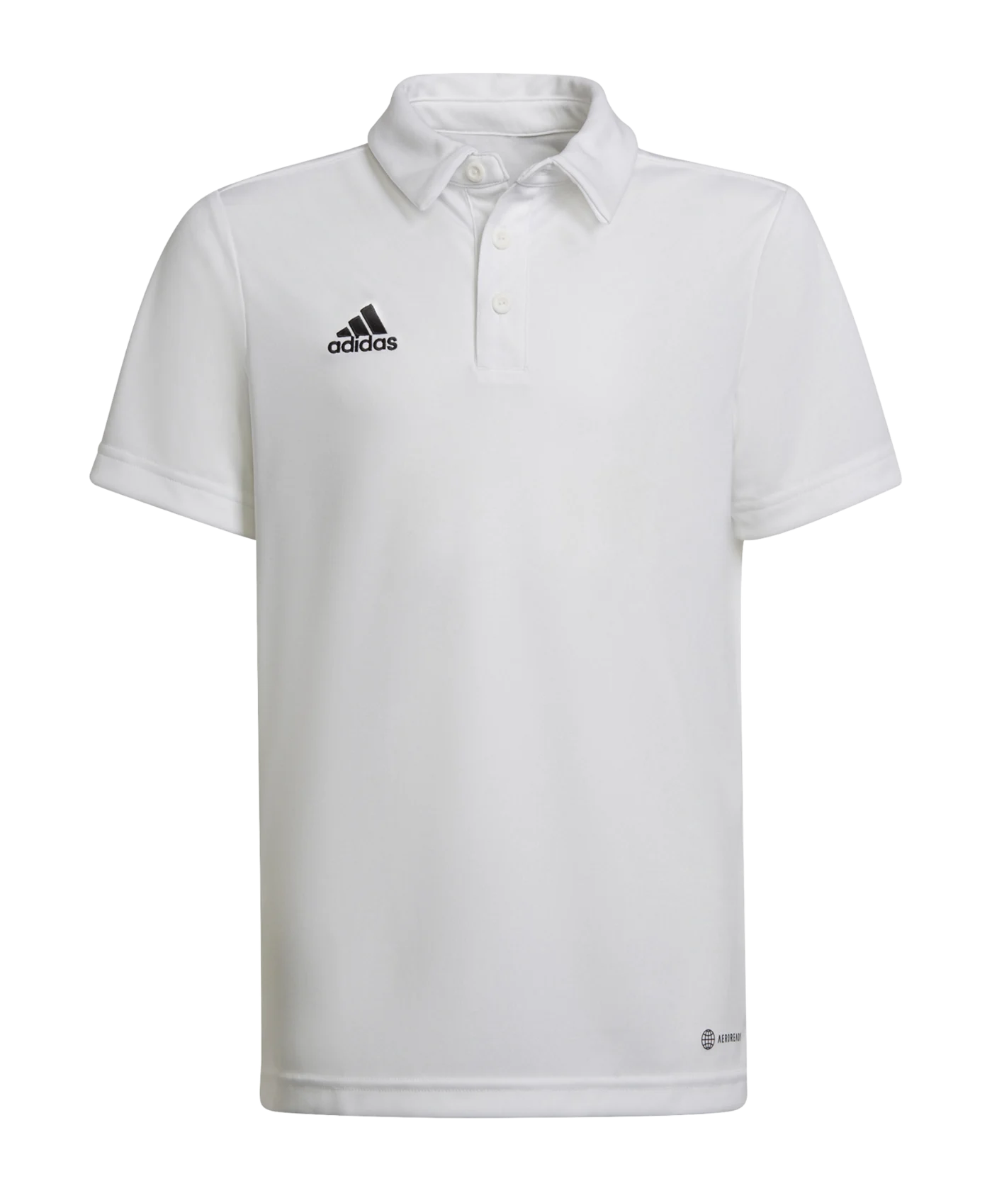 adidas Entrada 22 Poloshirt Kids Weiss