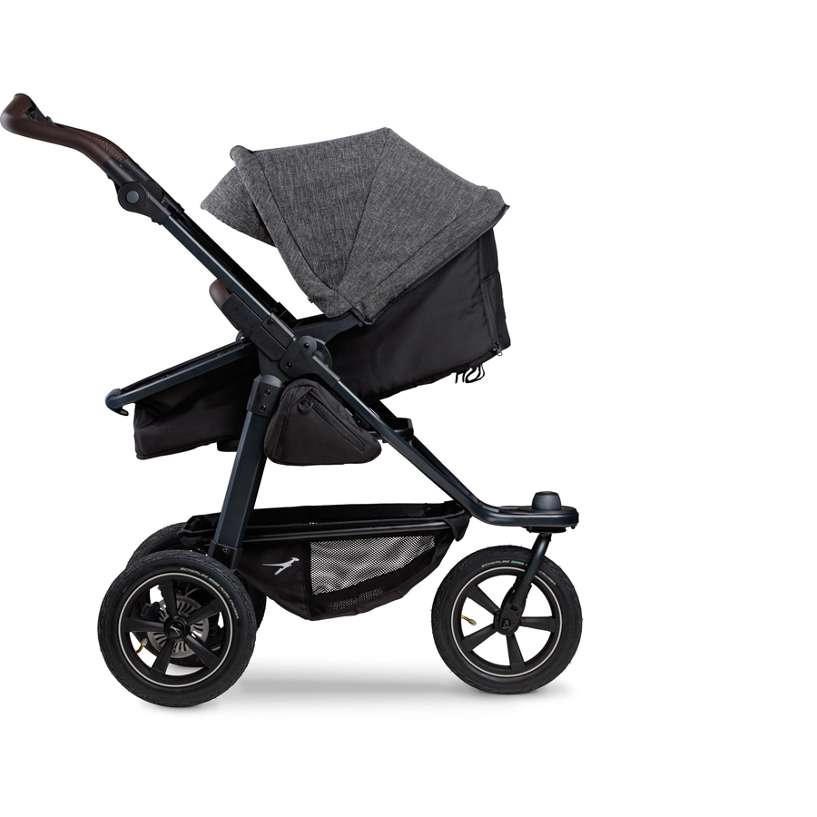tfk Kombikinderwagen Mono 2 mit Luftrad premium anthrazit