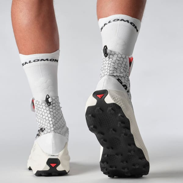 Chaussure trail SALOMON S/LAB ULTRA DUST WHITE/FIERY RED/VANILLA ICE