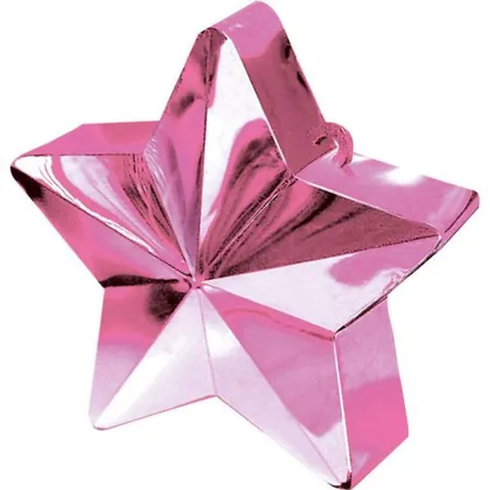 amscan Ballongewicht in Sternform, pink, 150 g