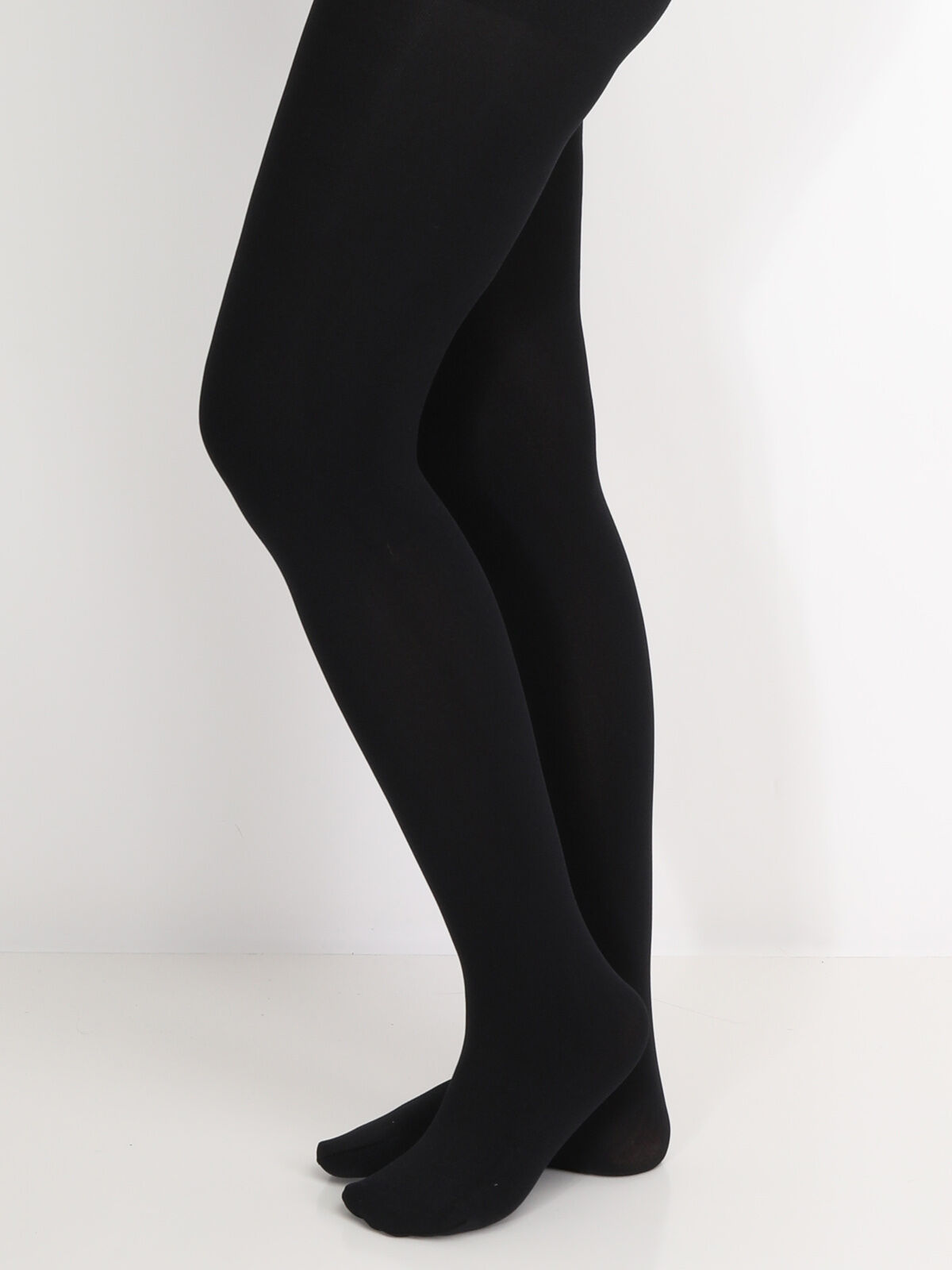 Collants polaires opaques- Noir