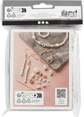 Creotime Hobbysett DIY Mix Smykker Ferskvannsperler