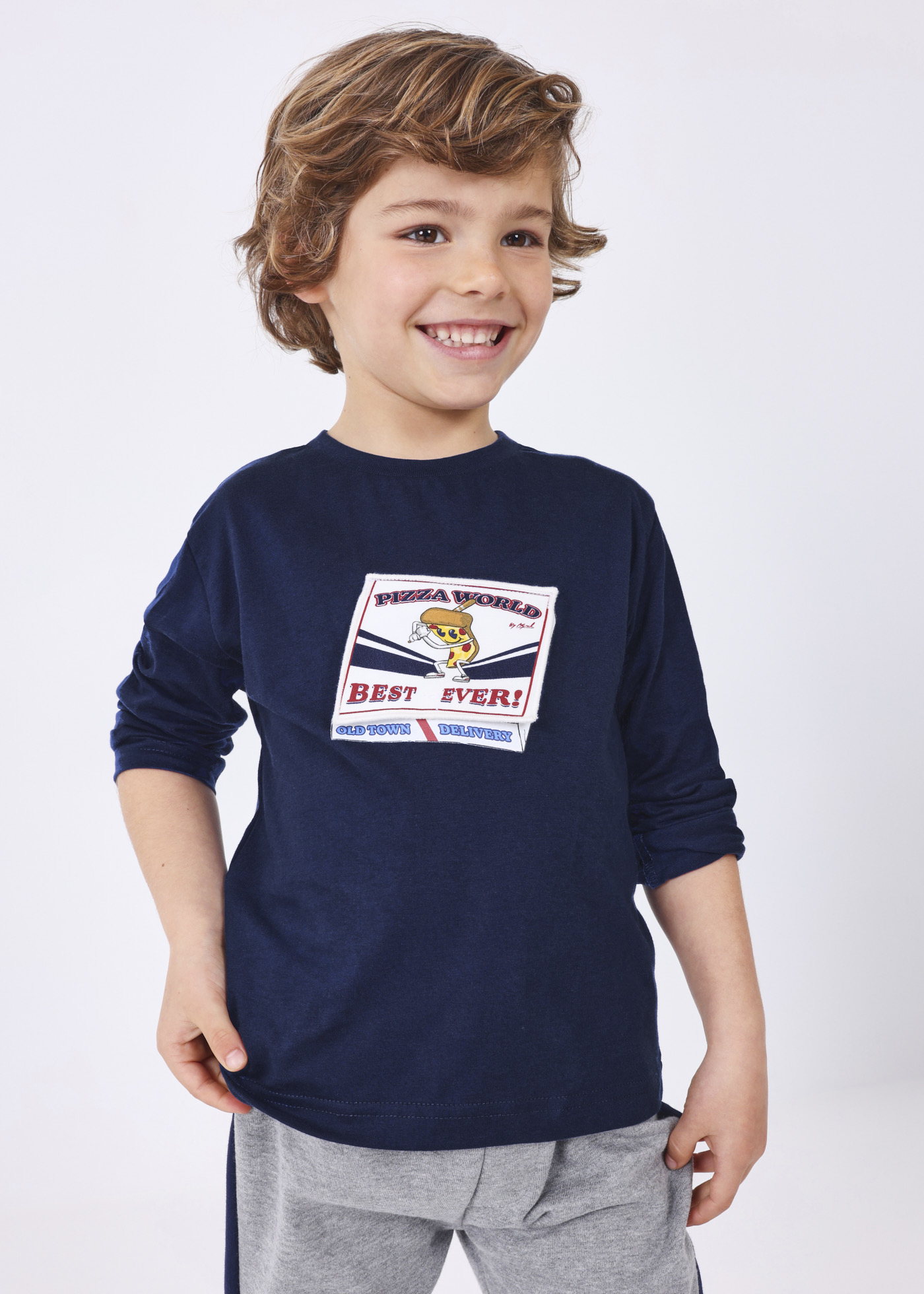 Camiseta interativa Better Cotton para meninos
