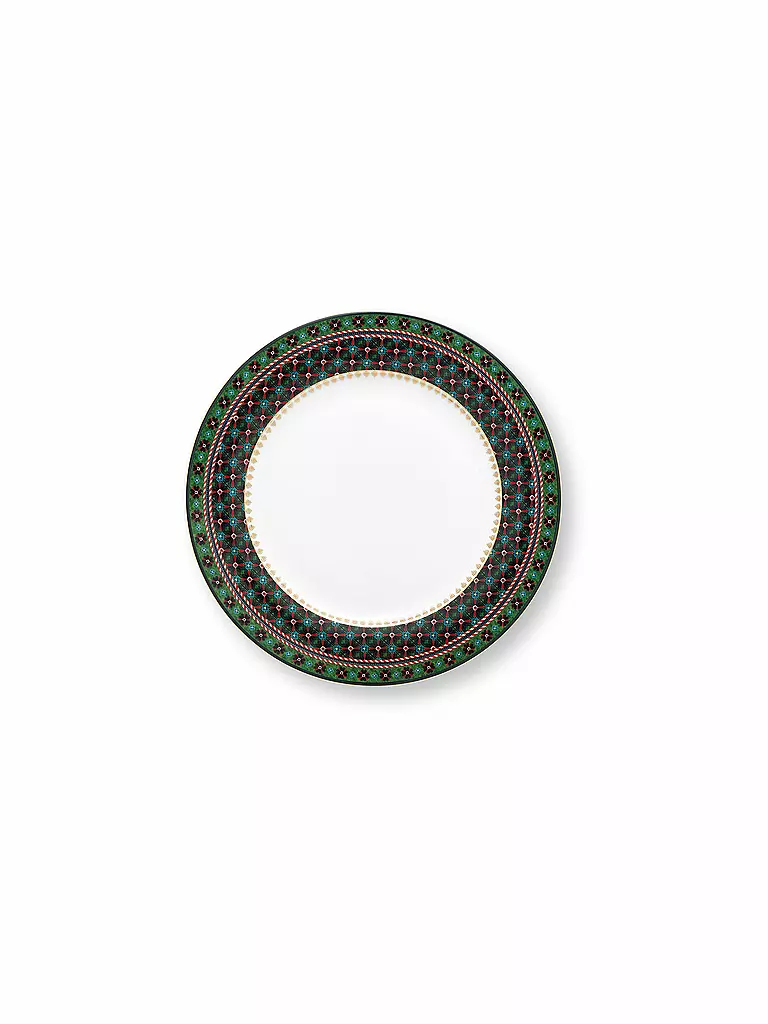 PIP STUDIO Speiseteller BERRY BLUES 26,5cm Clover Green dunkelgrün