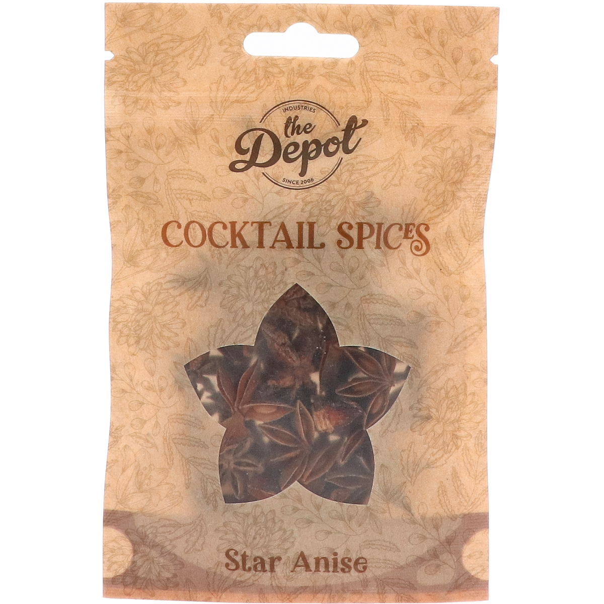 The Depot Cocktail Spices Star Anise Botanicals 20 gr