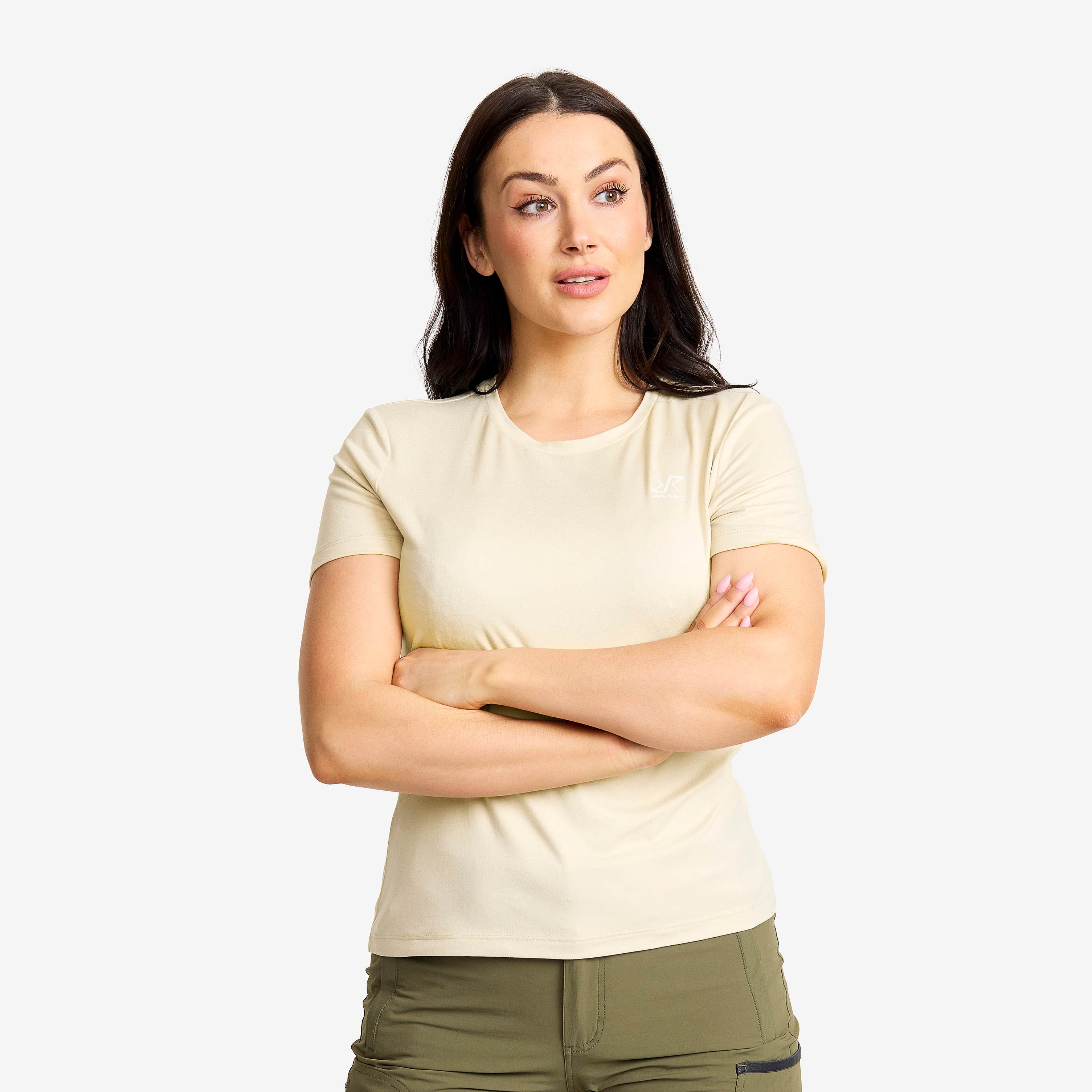 Mission T-shirt Dame Oatmeal