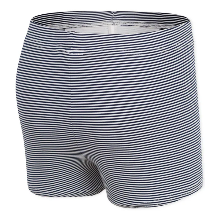 Petit Bateau Short de Bain Malek Rayé | Bleu marine