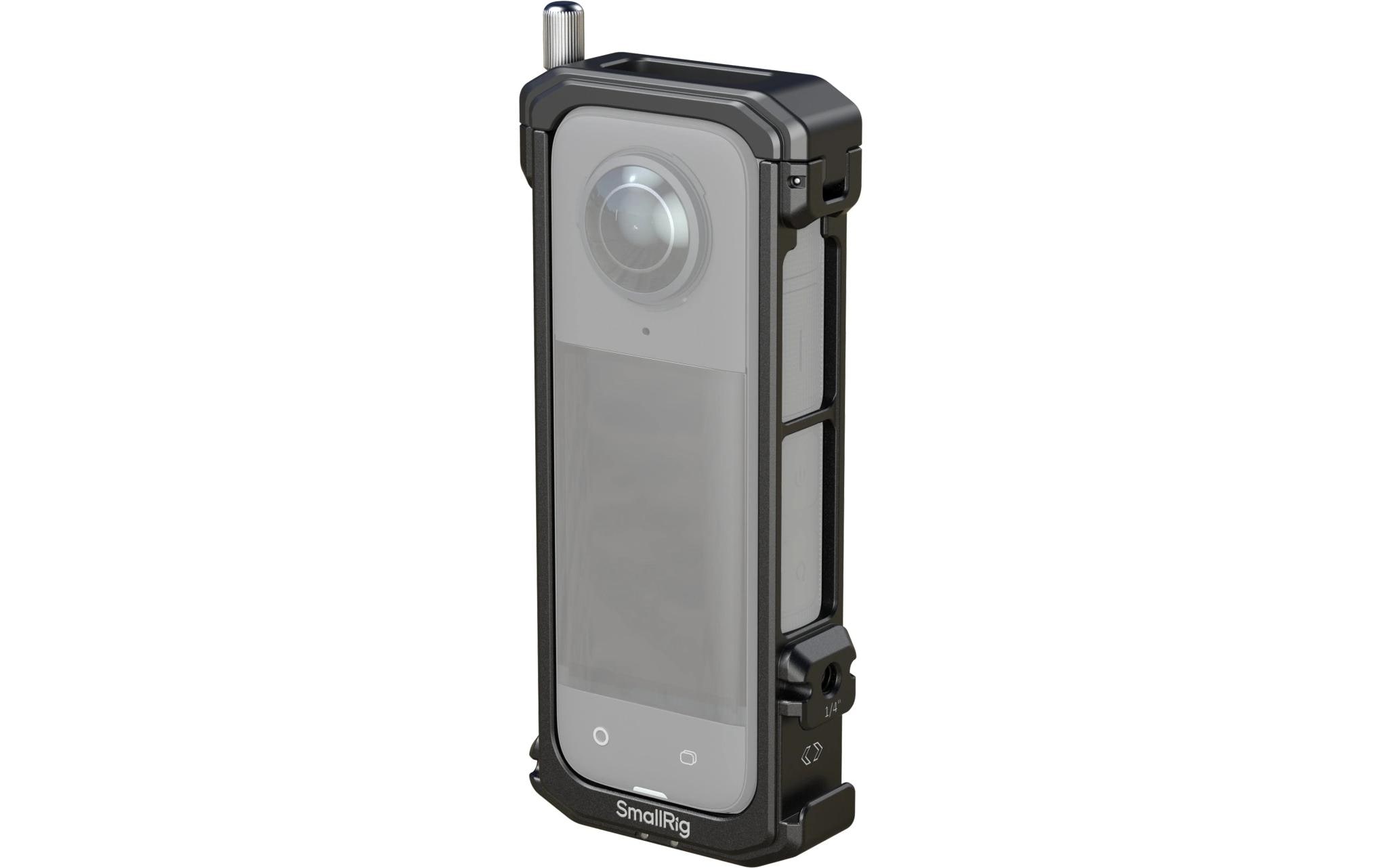 Cage für Insta360 X4Schützt die Kamera und bietet Anschlussmöglichkeiten