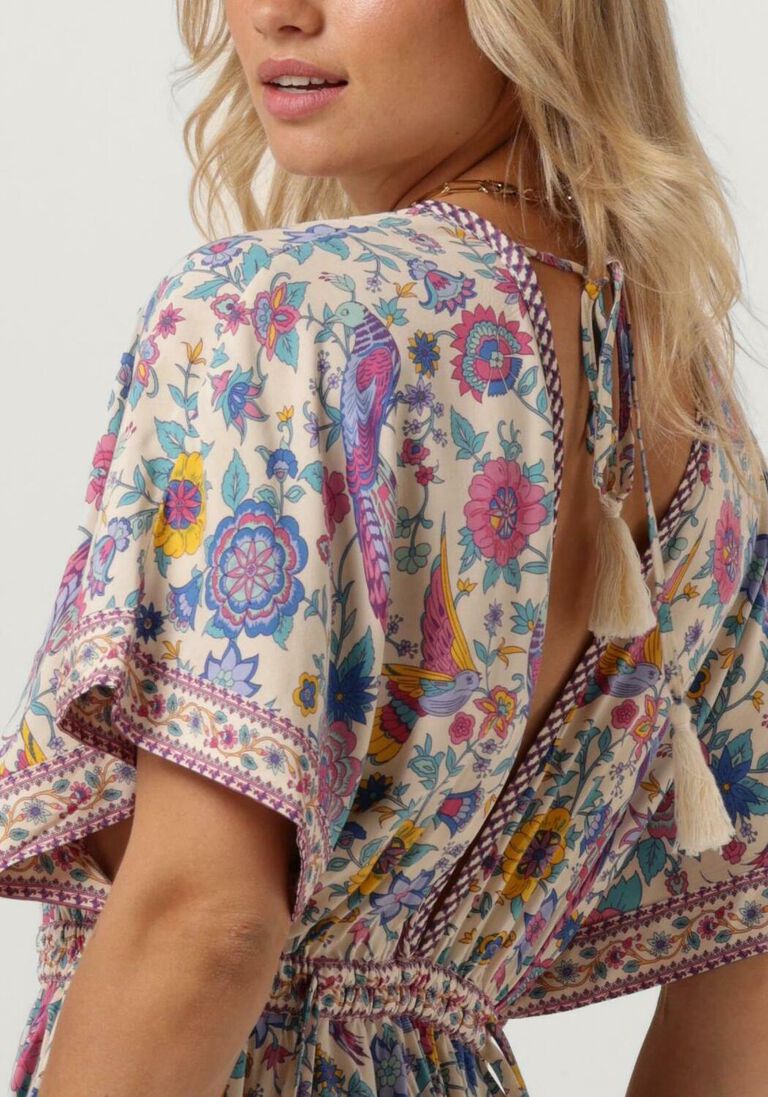 LOLLYS LAUNDRY multi lollys laundry midi jurk nightingale dress