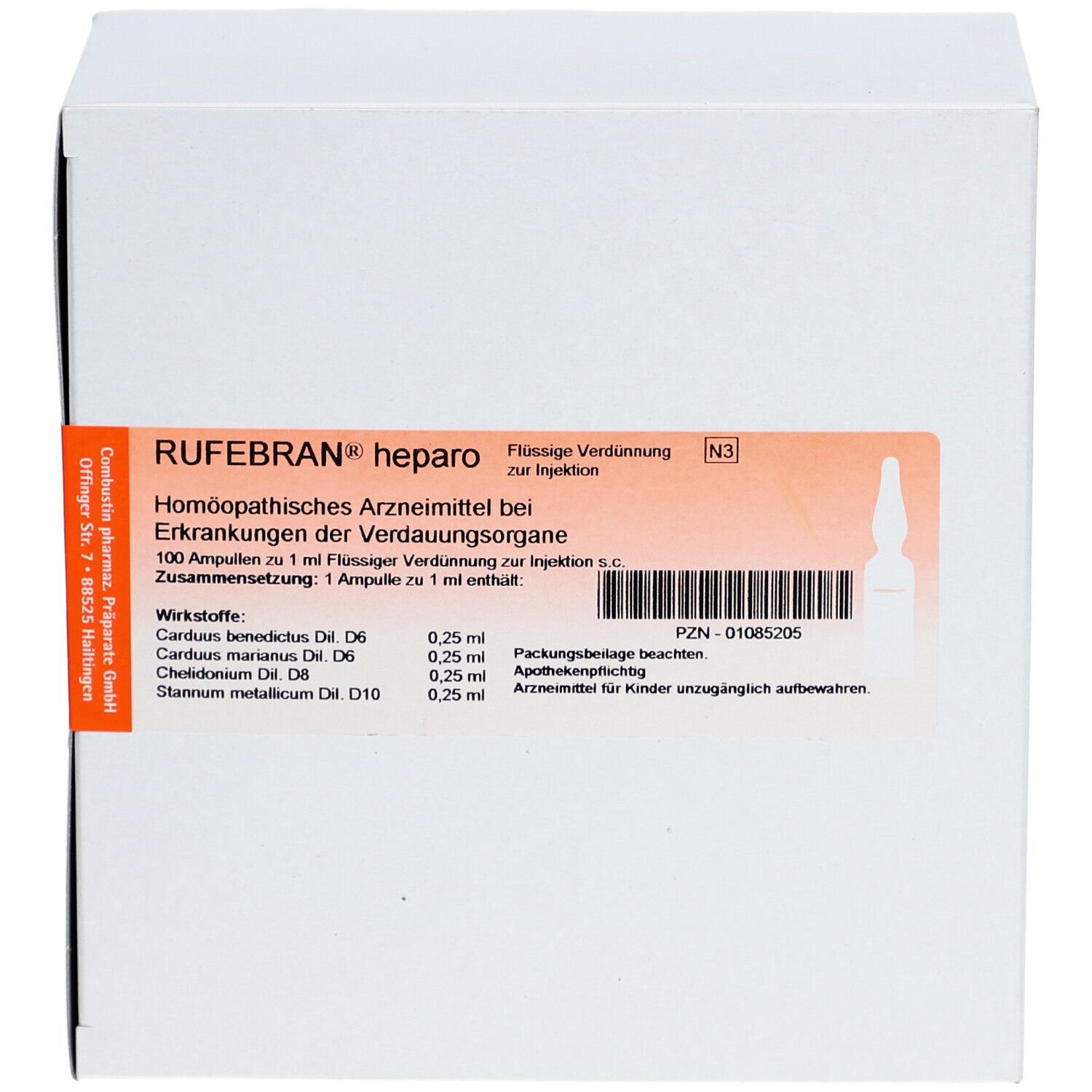 RUFEBRAN® heparo Ampullen