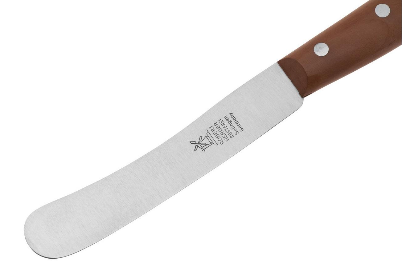 Robert Herder Breakfast Buckels, RVS, perenhout, ontbijtmes