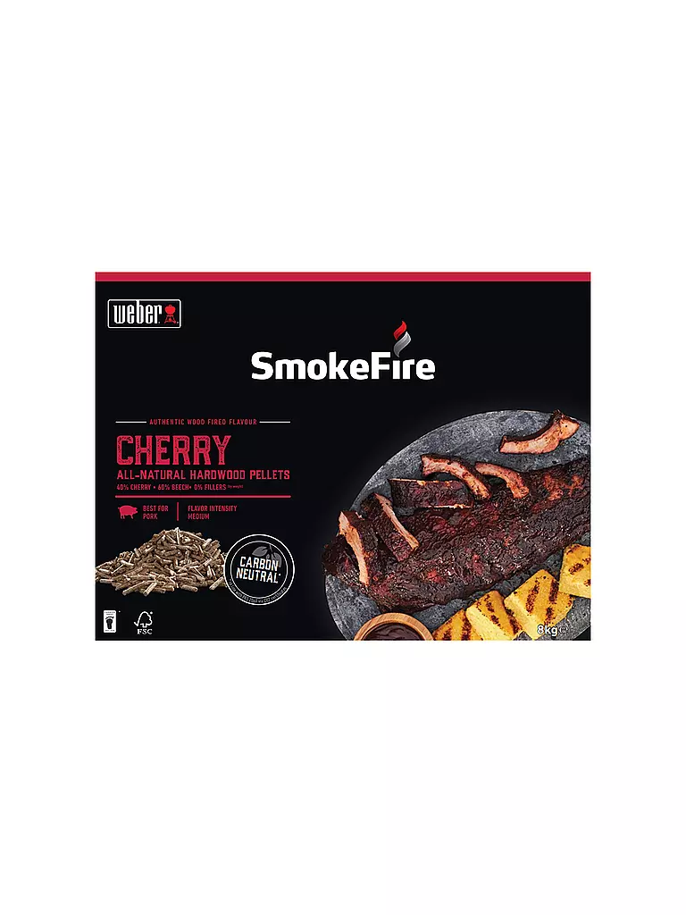 WEBER GRILL Smokefire Holzpellets 8kg Kirschholz braun