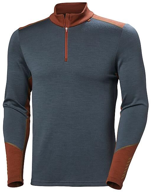 HELLY HANSEN - T-SHIRT LIFA MERINO MIDWEIGHT DEMI ZIP