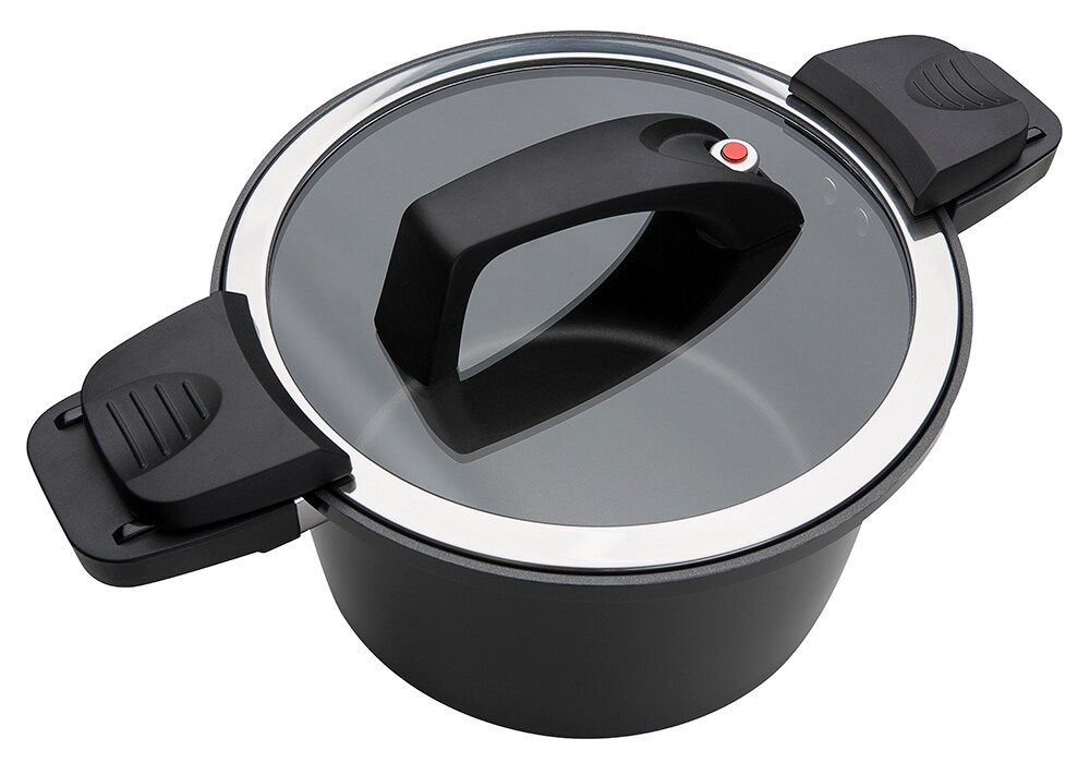 Energiespartopf Gourmet Nero 24cm, 6 L