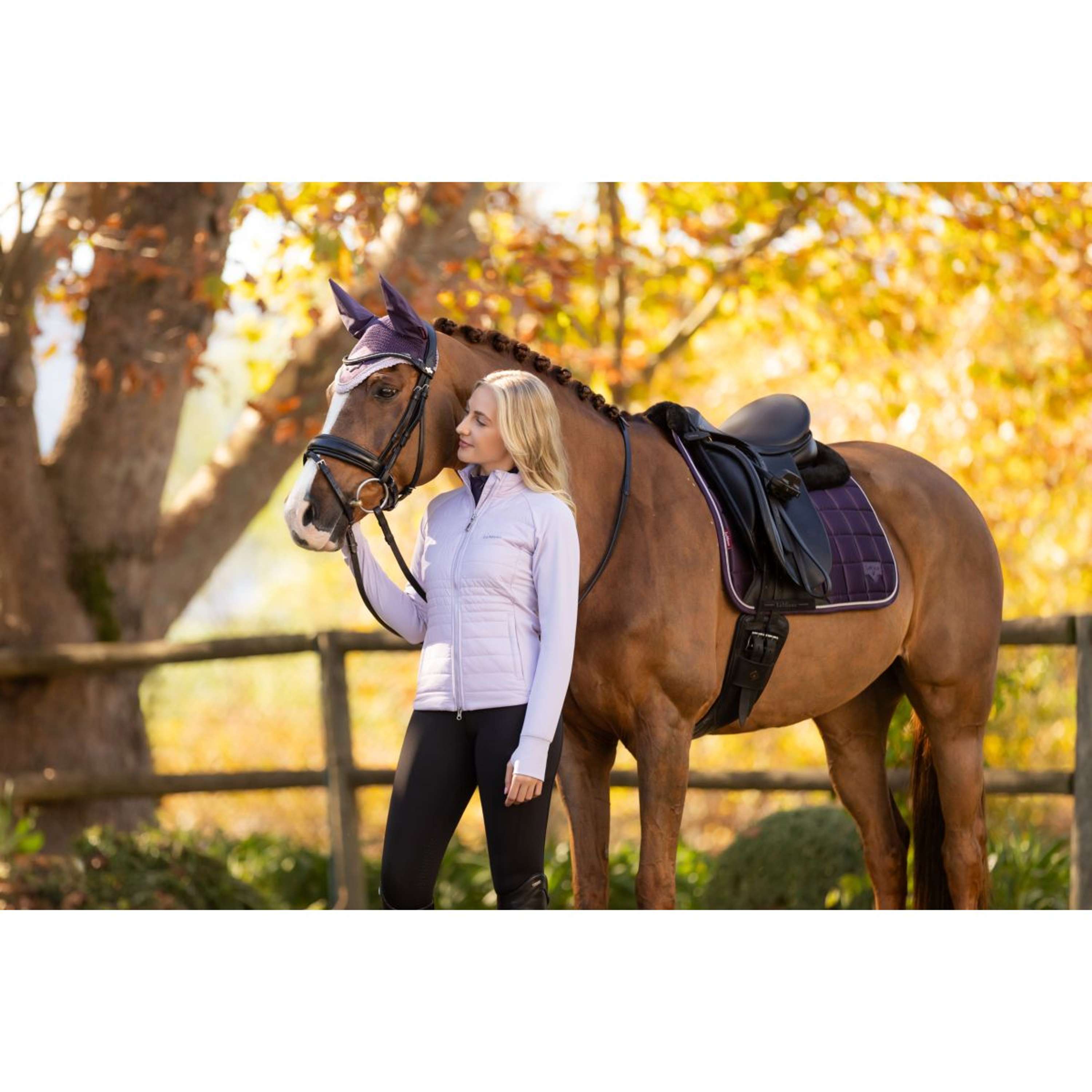 LeMieux Zadeldekje Merino Loire Classic Dressuur Juniper