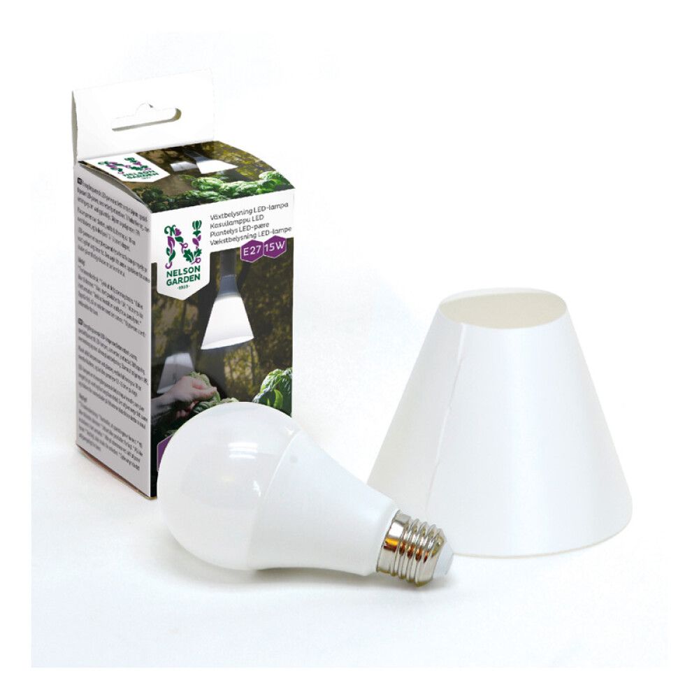 PLANTELYS NELSON GARDEN LED MED SKJERM 15W