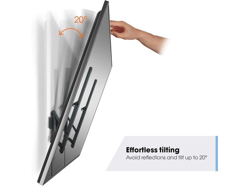 Vogel's Wandhalterung COMFORT TVM 3415B Schwarz Neigbare TV-Wandhalterung für 32