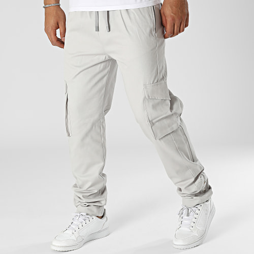 Pantalon Cargo Gris