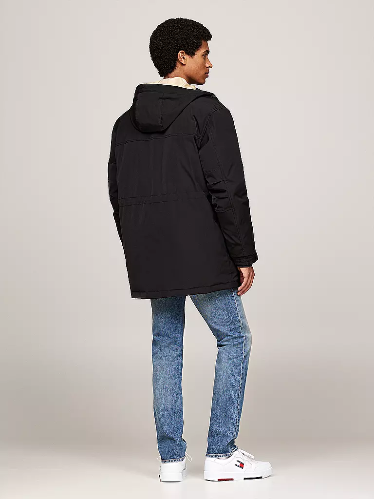 TOMMY JEANS Daunenjacke schwarz