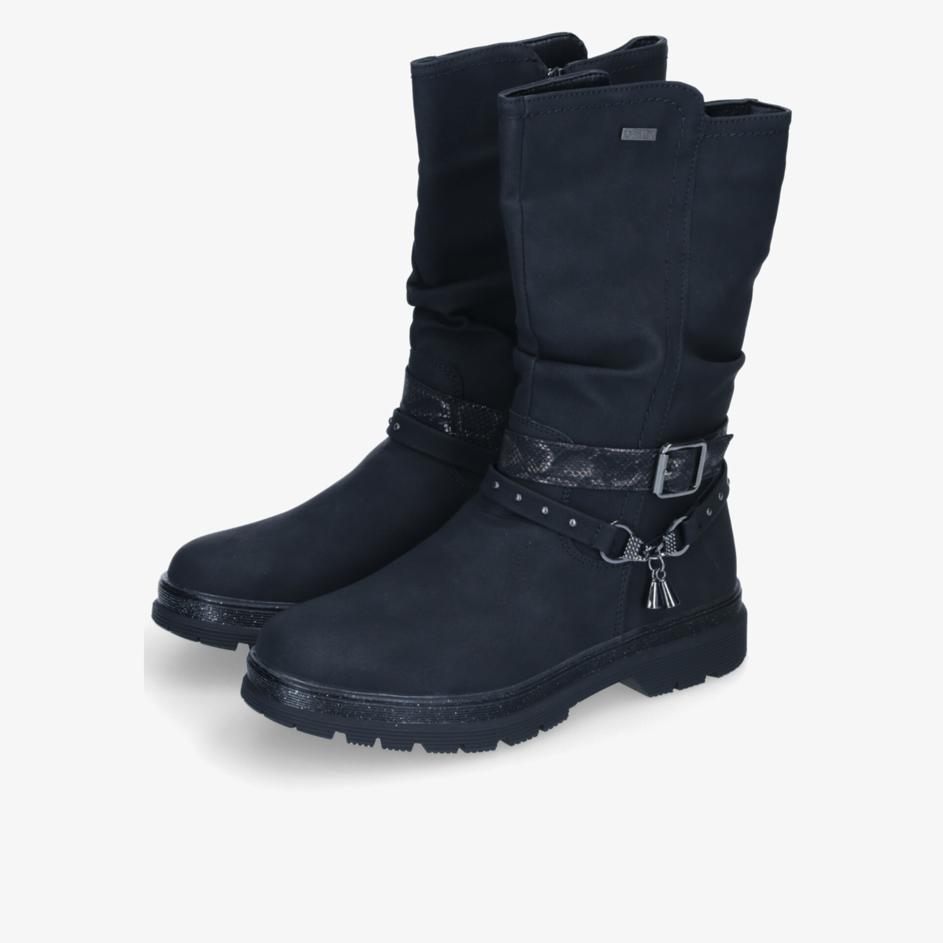 DooDogs Kinder Stiefel schwarz