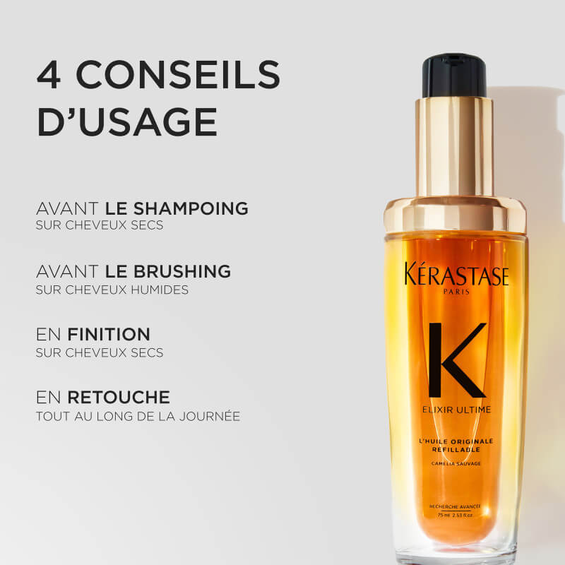 Huile Originale Elixir Ultime rechargeable Kérastase 75ml