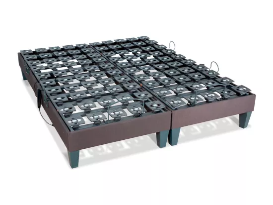 BELLECOUR LITERIE | Jeu de 2 sommiers électriques MONDOR 140x190 cm | Plots