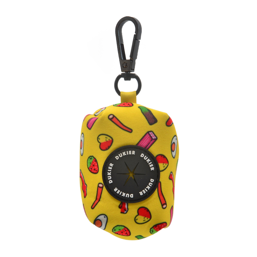 Porta-sacos de doces Dukier com gancho para cães