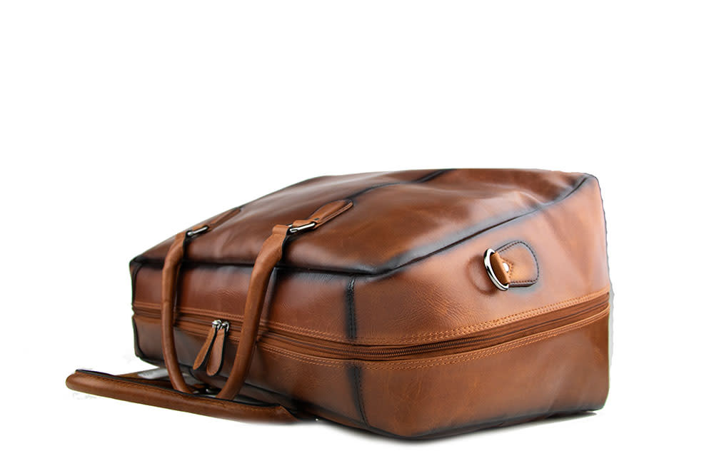 Berkelmans Weekender Cognac Calf