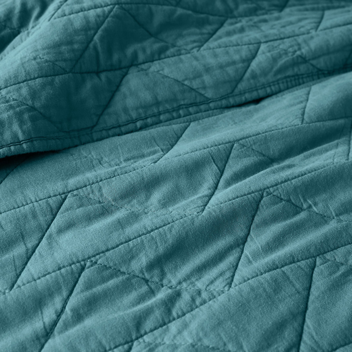 LA REDOUTE INTERIEURS<br>Boutis acolchoados em algodão Cenário Zig Zag