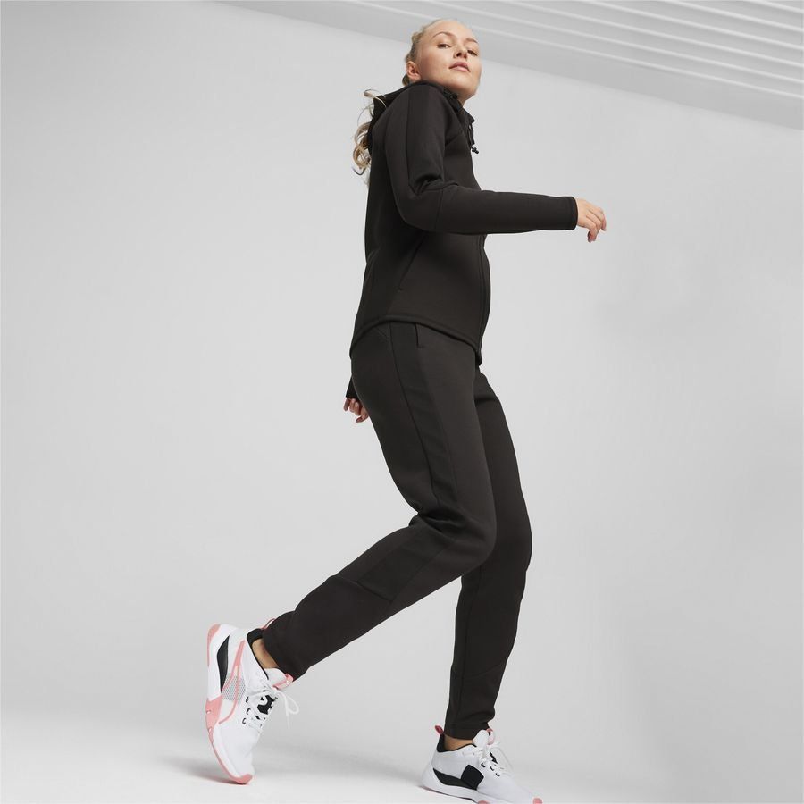 PUMA Sweat à Capuche Evostripe Full Zip - Noir Femme