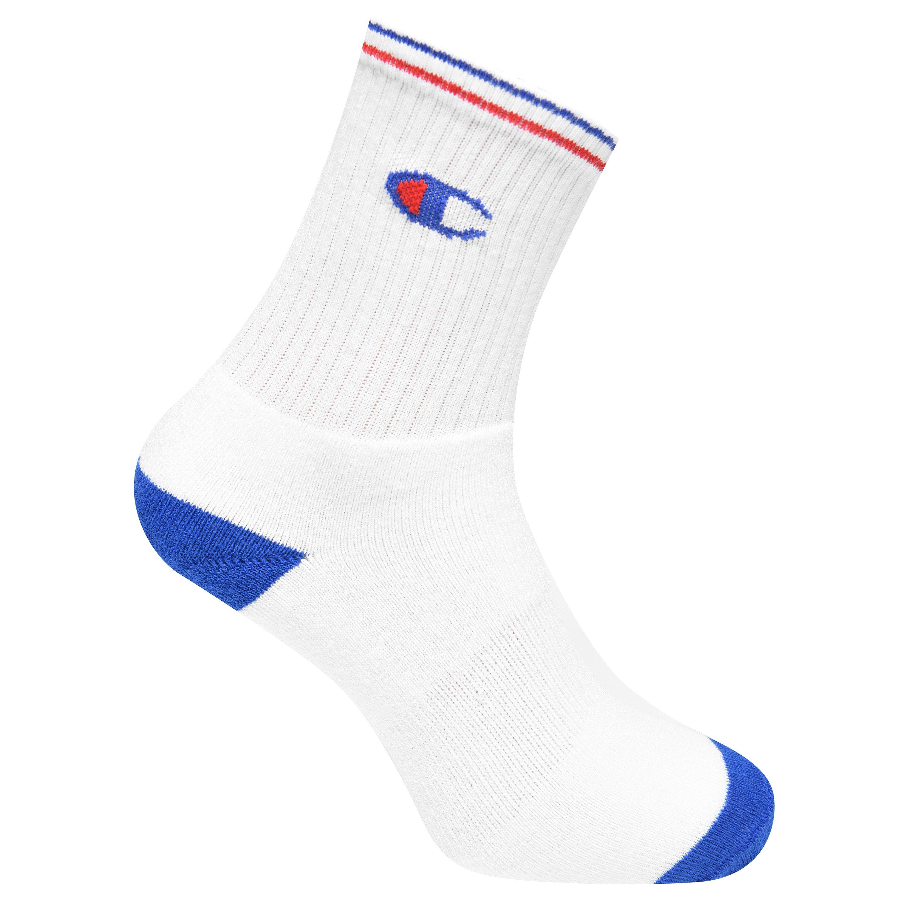 Champion 3 Pack Logo Crew Socks