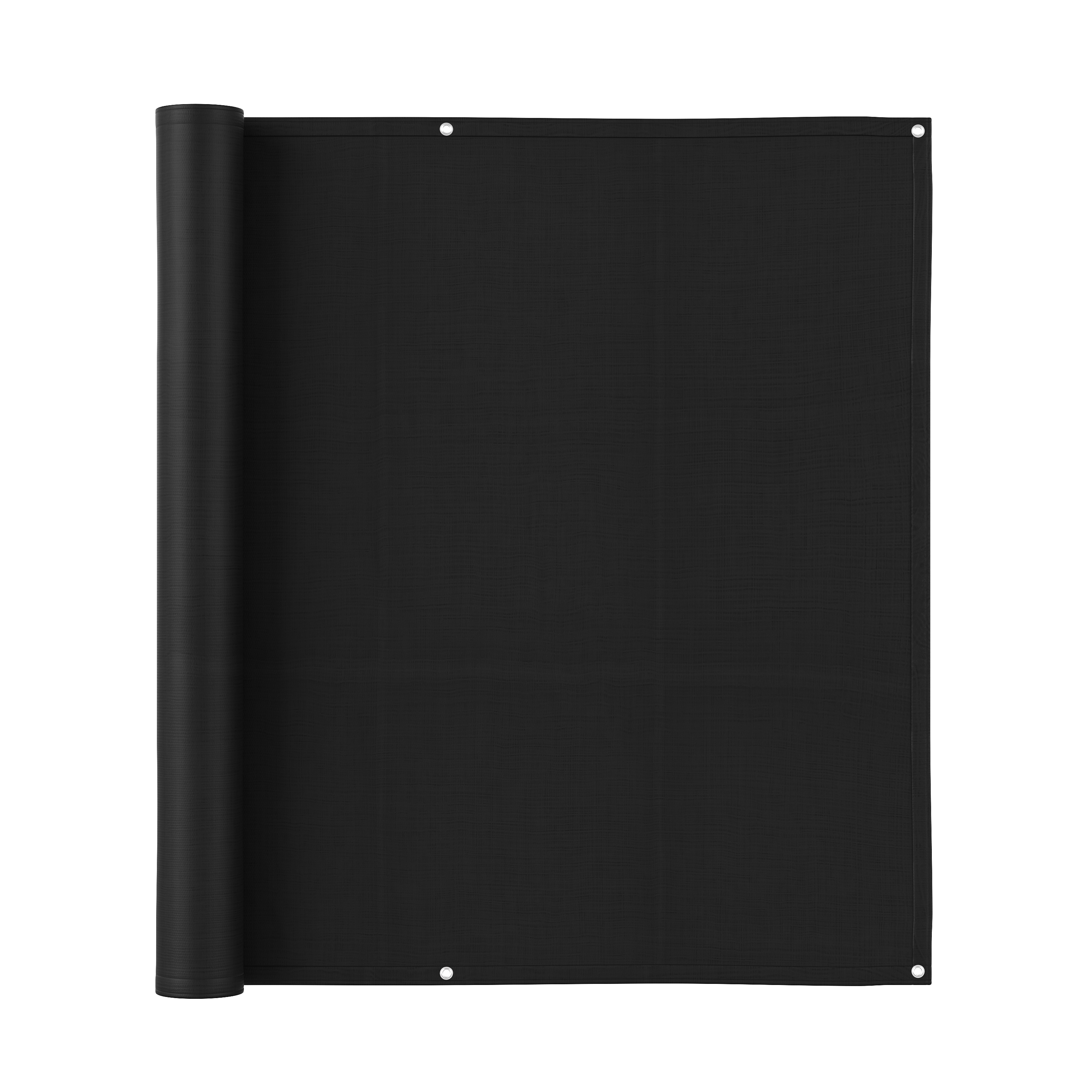 Balkonsichtschutz PE 600 x 120 cm anthrazit