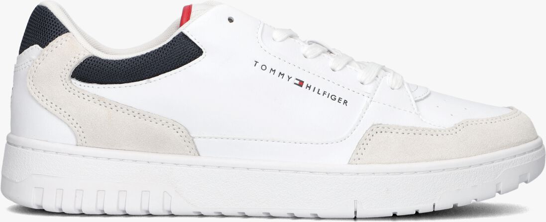 TOMMY HILFIGER witte tommy hilfiger lage sneakers th basket cor