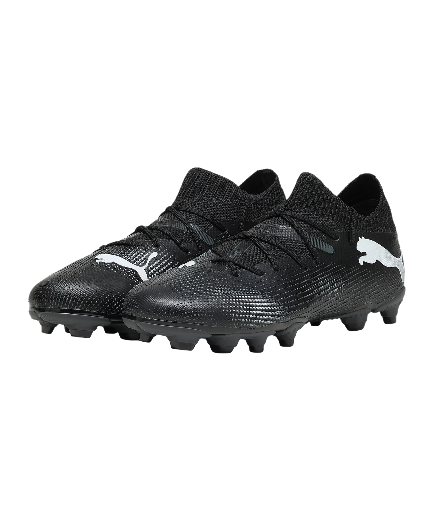PUMA FUTURE 7 Match FG/AG Eclipse Jr Kids Schwarz F02