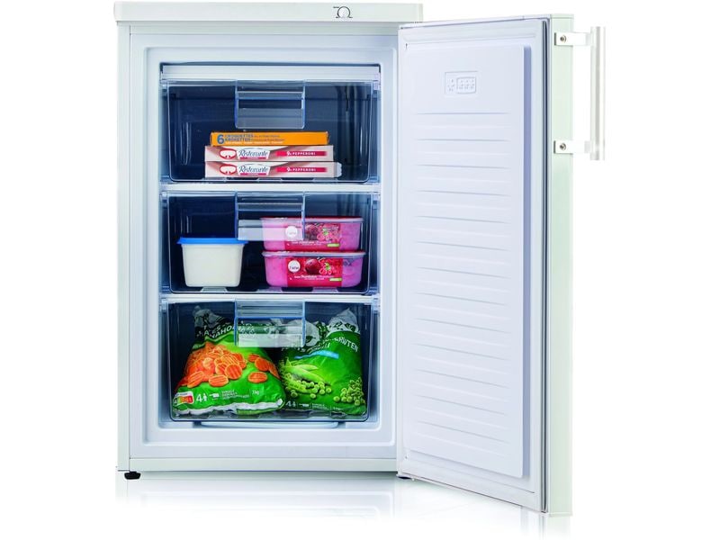 Domo Gefrierschrank DO91134F Rechts/Wechselbar Freistehender Gefrierschrank