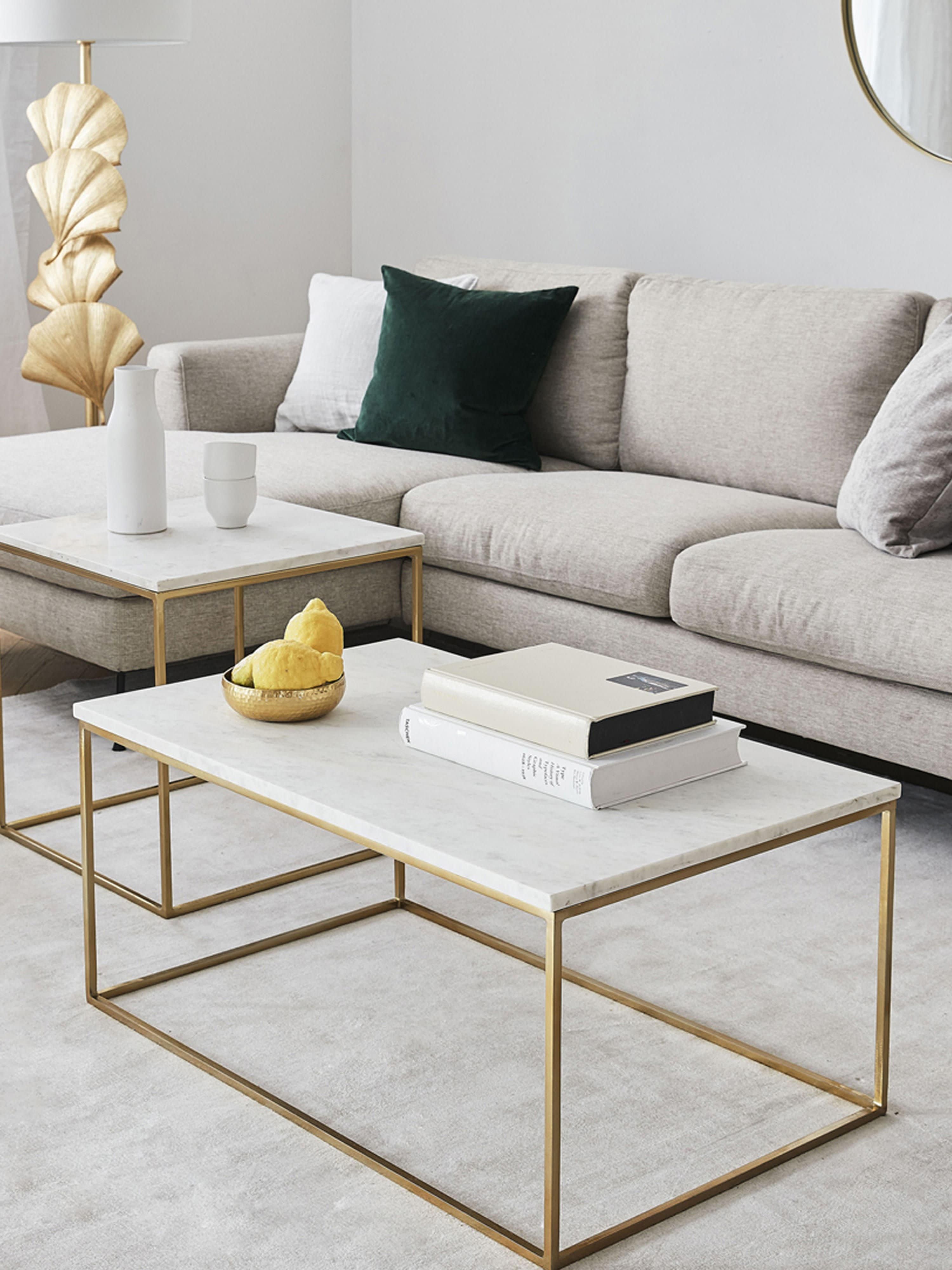 Marmeren salontafel Alys