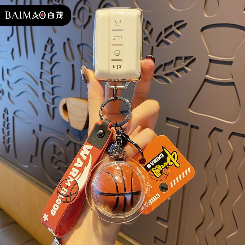 BAIMAO - Sleutelhanger met basketbalriem en tashanger